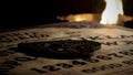 Witch craft ouija board spirit game